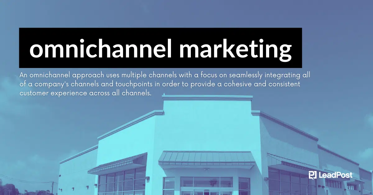 omnichannel marketing definition